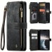 Ourcupid Cell phone cases for iPhone 13 Case, Case for Women Men, Durable PU Magnetic Flip Strap Wristlet Zipper Card Holder  Phone Cases