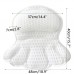 Awakencat Bath pillows Luxury Bath Pillow for Tub, 4D Mesh Fabric, Soft Neck and Back Support, Relaxing Spa Accessory, with Non-Slip Suction Cups for Spa, No Electricity Needed