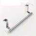 Wishoney Towel racks tainless Steel Over-the-Door Towel Rack, Wall-Mounted Kitchen and Bathroom Cabinet Towel Hooks, Towel Racks