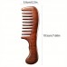 Petrain Combs Sandalwood Wide-Tooth Hair Comb - Anti-Static Wooden Detangling Comb for Normal Hair, Natural Wood Scalp Massage Comb, Ideal Household Gift