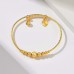 Smile earth Bracelets Vintage Simple Bangle Bracelet for Women - Adjustable Slider, No Mosaic, Daily & Gift Occasion, Season-Neutral