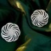 Chicstar Ear studs A Pair Of Elegant And Luxurious Earrings For Ladies, Exquisitely Embedded With Sparkling Zirconia Flower-shaped Earrings, Perfect For Weddings, Engagements, Banquets, And Valentine's Day Gifts
