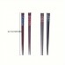 coral baby Chopsticks Set of 2 Pairs Wooden Chopsticks, Non-Slip Reusable, High-Temperature Resistant, Ideal for Cooking and Dining, Dishwasher Safe, Perfect for Restaurants/Hotels, Ideal for Christmas and Halloween