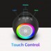 Squirrel cat Personal stereos Portable USB Computer Speaker with Dynamic RGB Lighting - Ultra-Clear Sound, Loud Volume, Deep Bass, Touch Control | Plug-N-Play for Desktop PC & Laptop | Compatible with Windows, MacOS, ChromeOS, Portable Speaker