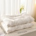 Roomango Pillow Elegant Floral Knitted Pillow - Ergonomic Cervical Support, Machine Washable, Perfect for Side & Back Sleepers, Comfortable Polyester Blend 2pcs