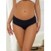 ANGLEGOOSE underwear 9pcs Solid Seamless Briefs, Simple Comfy Breathable Stretchy Intimates Panties, Women's Lingerie & Underwear M SIZE