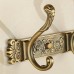Treekey Towel hooks of metal Antique-Style 5-Hook Wall Mounted Coat Rack - Heavy-Duty Entryway Organizer for Hanging Coats, Hats, and Bags - Easy Installation and Space-Saving Design