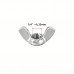 Eveagle Metal hardware, namely, nuts 20pcs 1/4"-20 Wing Nuts, 304 Stainless Steel Wing Nuts Fasteners Parts Butterfly Nut