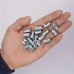 TOPRINCE Metal hardware, namely, nuts 50pcs Threaded Insert Nutsert, M6*13mm Screw in Nut Threaded Wood Inserts, for Wood Furniture(with 1pc Allen Wrench)