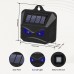 Livearth Dog repellents Blue Light Waterproof Solar Animal Repeller Predator LED  For Wolf Coyote Fox Skunk Raccoon Rabbit Cat Dog Deer Repellent Outdoor For Garden, Yard, Farm, Chicken Coop