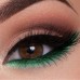 Lucky Oriental Cosmetic pencils Green Glitter Eyeliner Pencil - Beginner-Friendly, Metallic Shimmer for Bold Eye Makeup Looks, Perfect for Eyelid Accents Eyebrow Makeup 2pcs