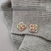 Luckshark Buttons 8-Pack High-End Retro Hollow Colored Crystal Diamond Hand-Sewn Buttons Square Metal Buckles Suitable for Sweater Knitting Decoration Diamond Clothing Accessories Handmade Buckles