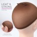 Smileland Wig caps Stretchy Nylon Wig Caps for Women - Elastic, Comfortable Fit 12pcs 