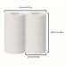 Eggeagle Toilet tissue Extra Large Roll Toilet PaperRolls Per Box, White Large Roll Family Pack Toilet Paper Industrial Kitchen Catering Paper 12pcs