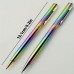Futuregulf Pens 2-Pack Metal Pens - Retractable Twist Mechanism, Medium Point 0.7mm, Pocket Clip, Smooth Writing for Office & School Stationery, Black Ink, Applicable 