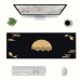 Blackowl Desk mats Fish Sunrise Design Desk Mat - XXL Gaming Mouse Pad with Rubber, Waterproof, Non-Slip Base, Ergonomic, Washable for Office, Home, Writing, Drawing, Tablescaping 30*80