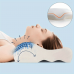 Dearforest Pillows Orthopedic Cervical Cushion for Improved Sleep Posture, Contoured Memory Foam Neck Support for Side, Back, Stomach Sleepers, Uncharged Polyester Fiber, Ergonomic Design for Pain Relief, Compatible with RVs and Travel Use