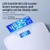 Mangoangle Scales Smart Digital Bathroom Scale, USB Rechargeable LCD Display, ≤36V Operating Voltage, 120mAh Lithium Polymer Battery, Max 180kg Capacity, Home Body Weight Scale with Power Display Function