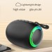 Petree Personal stereos Portable Wireless Stereo Speaker, 2.7-5W Power, with 3D Surround Sound, TWS, FM Radio, TF Card/USB Dongle Support, Hands-Free Calling, Type-C Charging, 1800mAh Battery, Button Control, for Outdoor Use