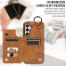 Notecat Cell phone cases Wallet Case for Samsung Galaxy S21 PU Leather Kickstand with Card Holder, Ring Buckle, Double Magnetic Clasp, and Durable Shockproof Cover