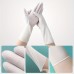 Openforest Medical gloves Nitrile Gloves, White, Latex & Powder-Free, Waterproof, Lead-Free, for Medical, Cleaning, Cooking, Tattoo, Beauty, Kitchen Use M SIZE 100pcs