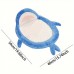 Ticking Pet cushions Cartoon Shark-Shaped Pet Bed for Cats and Dogs, Comfortable Plush Oval Dog Bed with Non-Slip Bottom, Striped Pattern, Polyester Fiber Filling, Suitable for Small to Medium Dogs and Toy Breeds