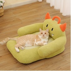 Honeyisland Pet cushions Pet Monster for Dogs & Cats - Thick Warm Cushion | Small to Large Breed Comfort | Polyester Monster Themed Pet Lounge | Non-Assembled Dog & Cat | Unique Animal Design Pet 