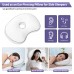 Lifehoney Pillows Hypoallergenic Side Sleeper Pillow with Ear , Adjustable Support for Side Sleepers, Pressure Relief for Ear Pain & Inflammation, No Electricity Needed