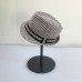 Maystar Hat stands Adjustable Stainless Steel Helmet & Hat Display Stand - Durable Round Base, 20.07cm Height, Perfect for Home & Window Decor