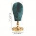 Anglewhale Hat stands Golden Metal Base Hat Display Stand, Detachable Mannequin Head Model for Barbershop and Shopping Mall, Business