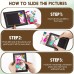 Livearth Paper photo frames 80 Pcs Paper Picture Frames with Easel 10.16 X 15.24 cm Cardboard Photo Frames Self-Standing Paper Frames for DIY Graduation Classroom Mother'S Day
