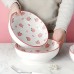 Jellytiger Bowls Multi-Colored, for Cereal, Soup, Salad - Tableware Tall Design for Home, Kitchen, and Restaurant Use 2pcs 