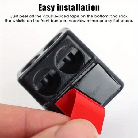 Jellywolf Anti-theft automotive alarmsSoundwave Deer Repeller - Car Whistle Animal Siren Motorcycle Truck Outdoor Security Alarm Device - Alarm Tool