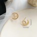 Jellycode Earrings Hypoallergenic Elegant Simple Alloy Hoop Earrings for Women - Versatile for Daily & Party Wear - Ideal for Christmas & Valentine'S Day Gift