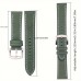 coral elf Watch straps Men's Leather Watch Band Strap, Casual Style, Buckle Closure, Synthetic Leather Pin Buckle Durable Replacement Strap Accessory