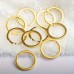 Chicstar Key rings  Simple Style Stainless Steel Key Rings, DIY Metal KeychainsBackpack Pendant Accessories 10pcs