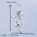 coral elf Key rings  Souvenir Keychain Gift Set, Cute Zinc Alloy Animal Charms with Koala, Kangaroo, and Sheep - Single Piece, Decorative Ring Buckle Keychain for Birthday Festival, Alloy Material Metal KeychainsBackpack Pendant Accessories