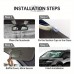 Parktiger Automotive windshield shade screens 144.78cm X 69.85cm Dream Catcher Car Windshield Sun Shade With 4 Free Suction Cups Car Sunshade Keep Vehicle Cool UV Sun And Heat Reflector Fit For SUV Trucks