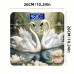 Innovation Cat Scales Digital Bathroom Scale With Swan Design, Ultra Slim & Accurate Body Weight Scale, 181.44 KG Capacity, Large Backlit Display, Ideal For Gym & Yoga Studio, Other Material, 26cm/10.24in