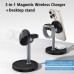 Madrepora Wireless chargers Wireless Charger, for iPhone 16 Wireless Charger, Portable Wireless Charger Stand for iPhone16, 15, 14, 13, 12/Pro/Max/Mini/Plus, for iWatch2-10, for Airpods 4/3/2/Pro