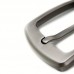 Parkelf Belt buckles 40 Mm/3.99cm, Zinc Alloy, Men's Casual Belt Buckle, End Bar Heel Buckle, Single Pin Buckles 2pcs