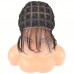Parkelf Wig caps Soft & Breathable Full Lace Crochet Wig Cap for Women - Square Pattern, Easy-to-Wear Braided Design with Natural Hairline, Versatile Styling Options