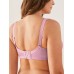 PRINCEGOOSE bras Elegant Plus Lightweight Wireless Bra - 1pc Leopard Print No Padding Comfortable Bra with Slight Stretch Knit Fabric - 82% Nylon 18% Elastane Contrast Lace Detail M SIZE
