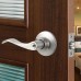 All-purpose king Door handles of metal 2pcs Heavy Duty Stainless Steel Door Handle Lock Set with Keys - Perfect for Interior, Exterior, and Privacy Doors