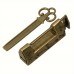 Dayland Metal locks 2pcs Vintage Floral & Bird Design Zinc Alloy Combination Lock Set - Antique Brass Finish with Intricate Engravings, Ideal for Jewelry Boxes & Collectible Decorations, Vintage Jewelry