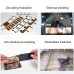 Intree lectrical tape 3 rolls Conductive Copper Tape, Foil Adhesive Tape, High Shielding Double Sided Conductive Copper Tape for EMI Shielding, Electrical Repair, RFI Signal Blocking, Solder Paper Circuit