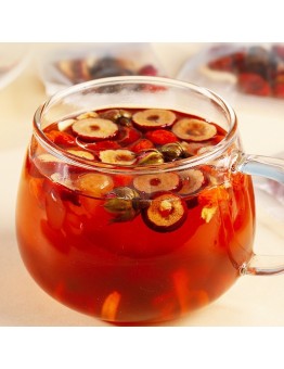 Fitoday Ginger tea big aunt tea longan wolfberry jujube tea health tea brown sugar ginger tea brown sugar ginger jujube tea 690g