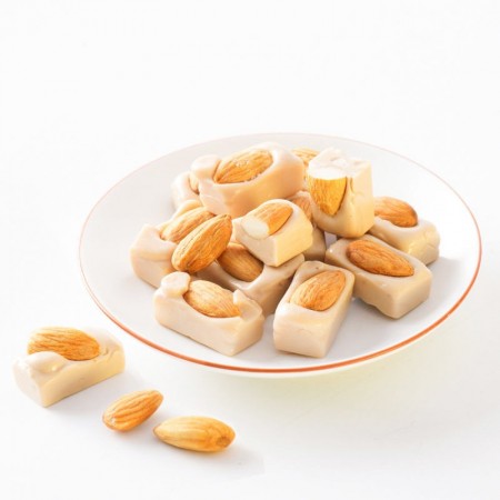 Magicbaby Sweets almond candy souffle snacks wedding candy almond sandwich milk hard candy 560g