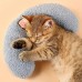 Rabbitcat Pet cushions Cat Sleeping Moon Shape Pillow Small Dog Plush  Sleeping Mat For Indoor Cats And Puppies