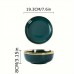 Starearth Bowls Luxury Ceramic Soup Bowls: 2 Pieces, 7.6 inches, Microwave Safe, Perfect for Italian Pasta - Home Kitchen Essentials